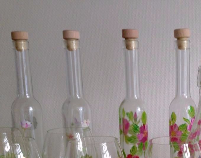 Bestilling af hånhmalede glas, skriv til mig på:karintavares@gmail.com