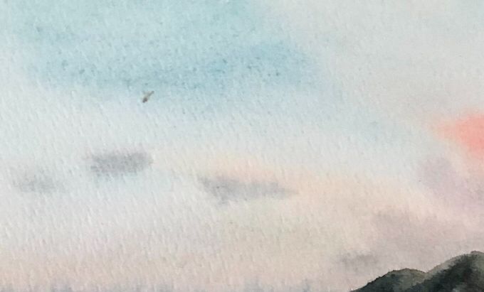 6.Akvarel malet i Brasilien, 15x20 cm. fra 2009, 540 kr. bestilling på 21376789, eller mail : karintavares@gmail.com
Mobilpay : 21376789
